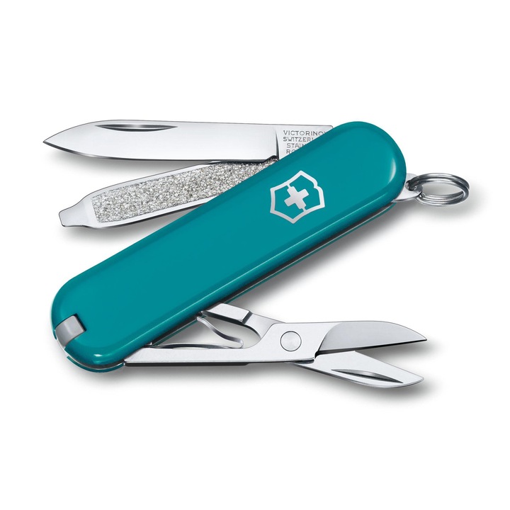 Briceag Victorinox Classic 0.6223.23G, turcoaz