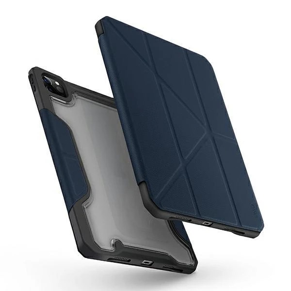 Husa de protectie, uniq, Pentru iPad Pro 2021/2020, Gri/Albastru