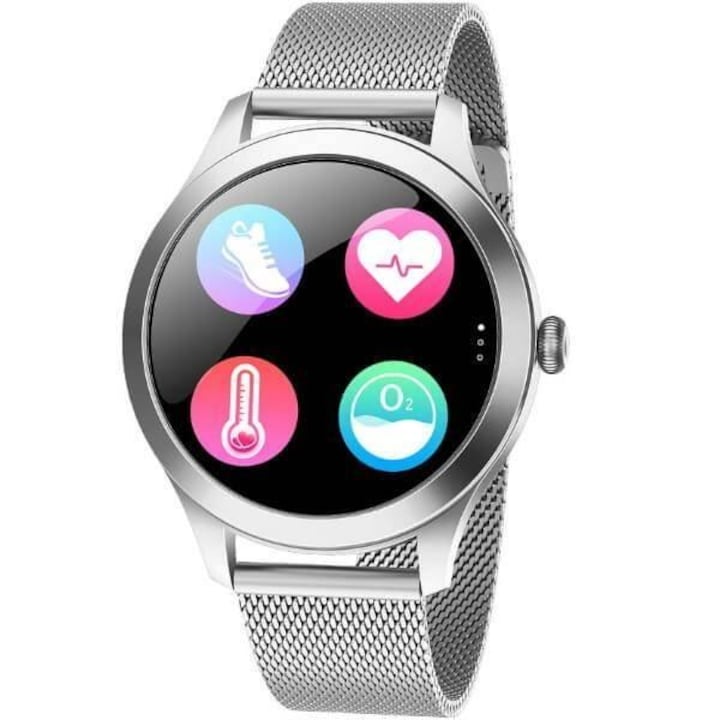 Bratara Smart Eleganta tip Bijuterie BH3, Notificari Apel/Mesaje, Ritm Cardiac & SpO2, Monitorizare Somn,20+ Sport, IP68, iOS/Android