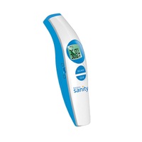 termometru digital sanity babytemp ap 3116 tehnologie infrarosu non-contact afisaj iluminat timp rapid de raspuns memorie 30 de masuratori albalbastru adulti si copii imagen 2_0_
0