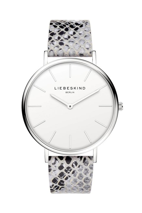 Ceas de dama, Liebeskind Berlin, LT-0270-LQ, Otel inoxidabil/Piele naturala, Argintiu