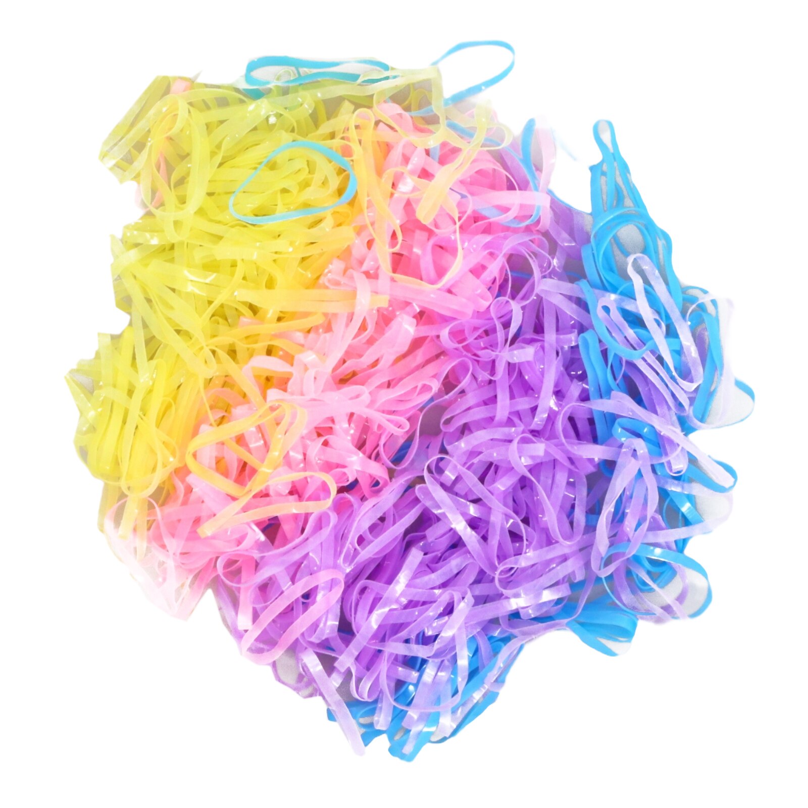 Module Elastice Colorate Set 400 Elastice de par, pentru codite, NO5597, 3 cm, Multicolor - eMAG.ro