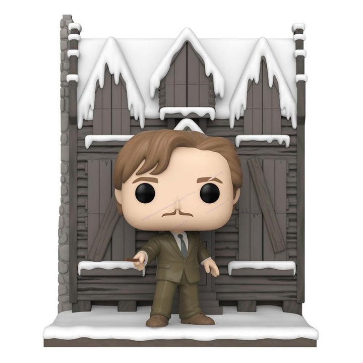 Фигура Funko POP Deluxe HP, Hogsmeade, Shrieking Shack with Lupin, 18 cm
