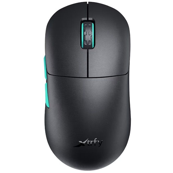 Безжична мишка за гейминг Xtrfy M8 черна, ултралека 55g, черна