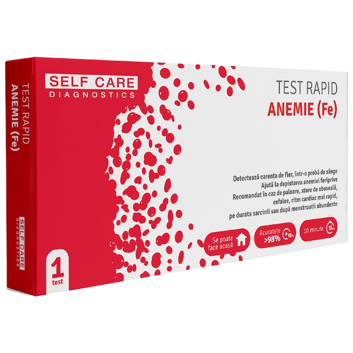 Бърз тест за анемия недостиг на желязо, Self Care