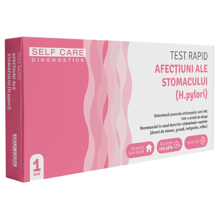 Бърз тест за стомашни заболявания (H. pylori) Self Care