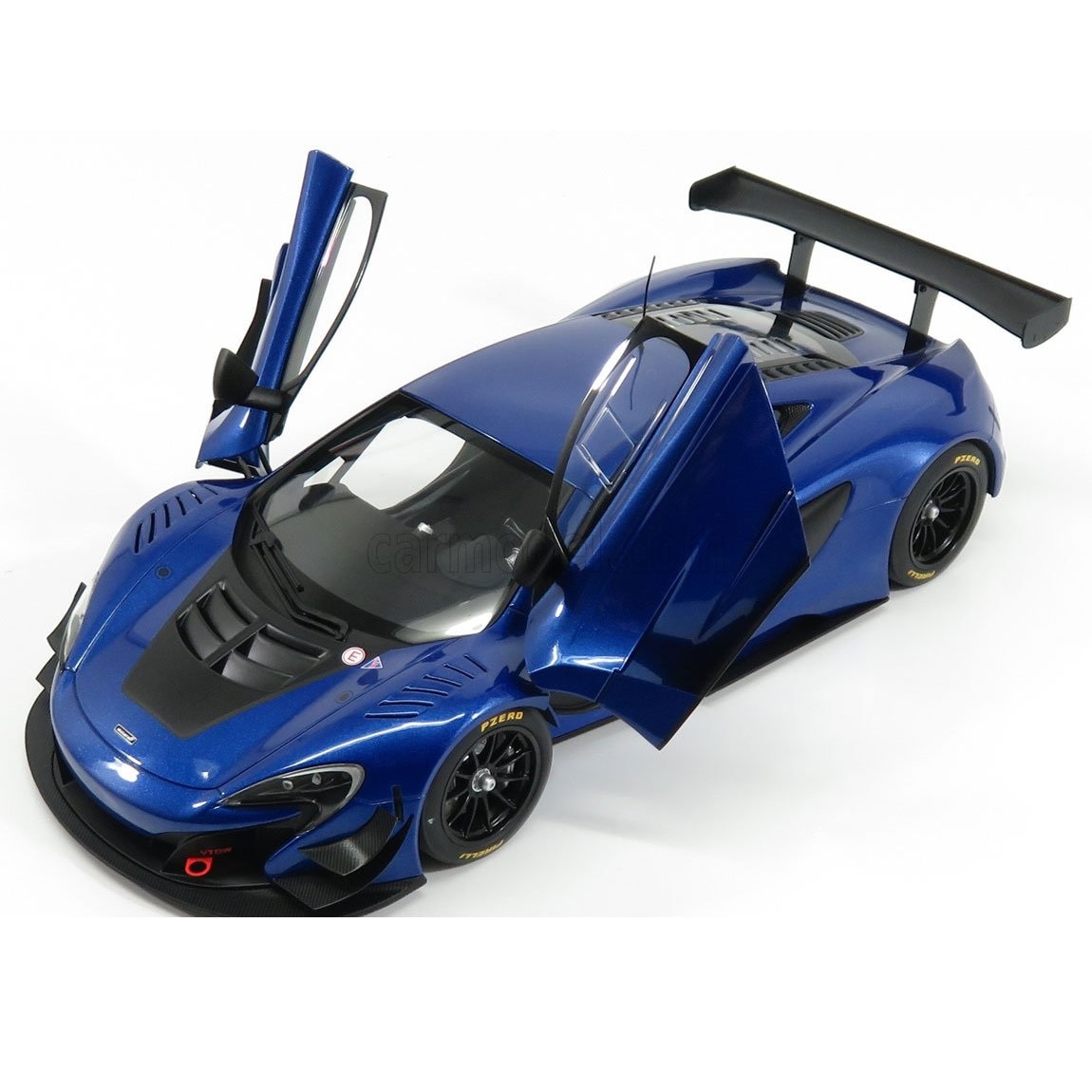 Macheta McLaren 650S GT3 blue/black - 1/18 Autoart - eMAG.ro