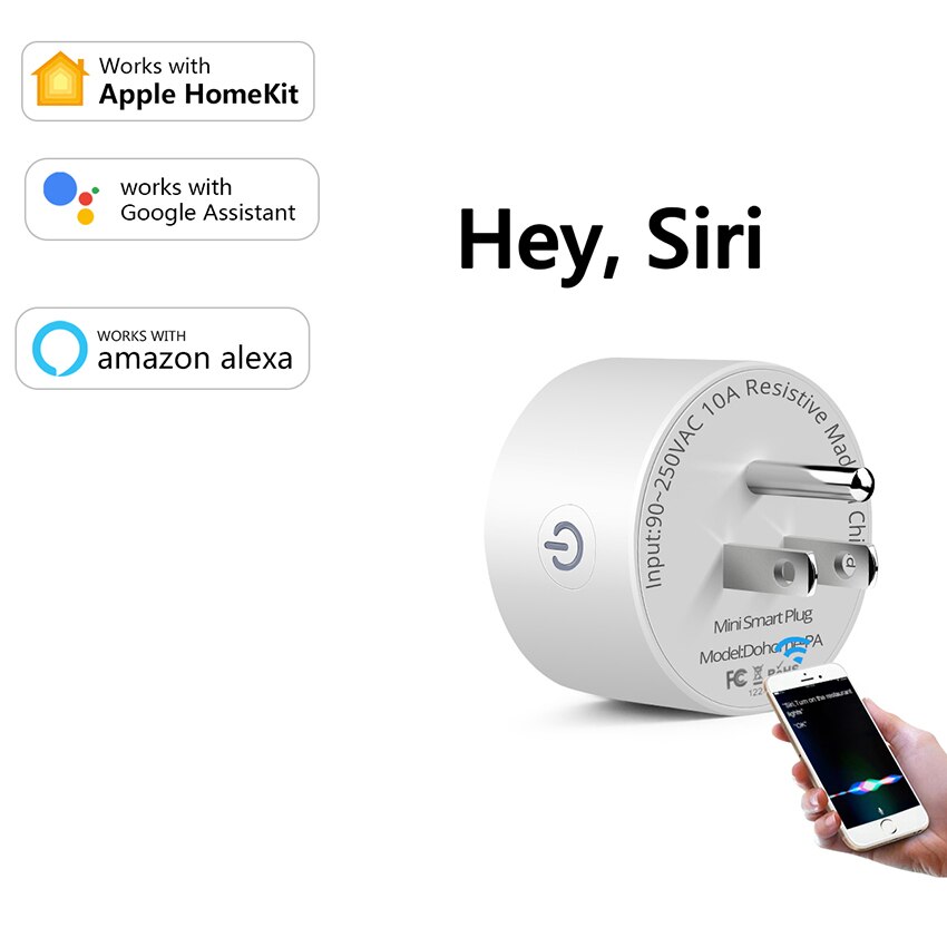 Priza Smart Wifi A A Compatibil Cu Siri Alexa Google Alb Emag Ro