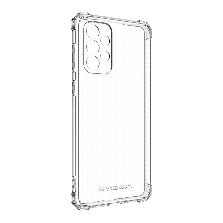 Husa Wozinsky, Anti soc, Pentru Samsung Galaxy A73, Transparent