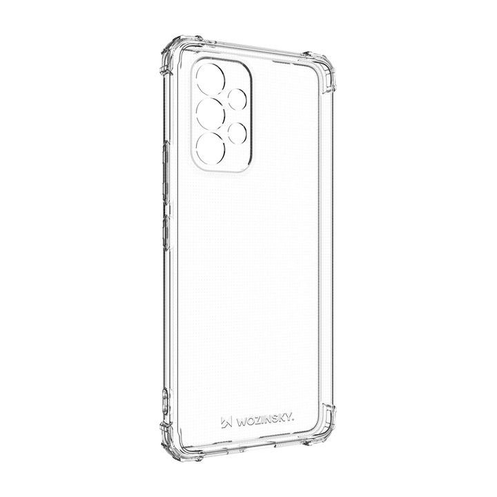 Husa Wozinsky, Anti soc, Pentru Samsung Galaxy A53 5G, Transparent