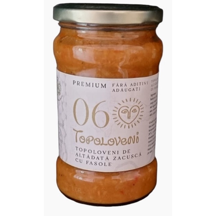 Zacusca cu fasole Topoloveni de altadata 300g