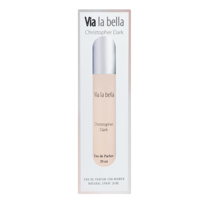 Eau de parfum, Christopher Dark Woman, Via la Bella, 20 ml