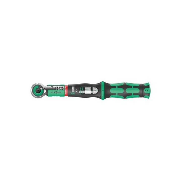 Динамометричен ключ с тресчотка, 290 mm, 1/4", 2-12 Nm, Wera Safe-Torque A2