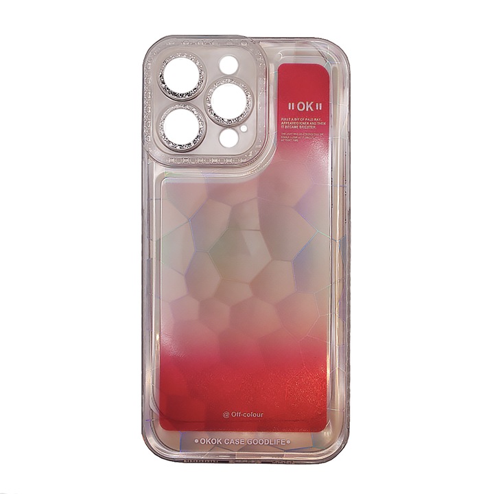Husa de silicon Hard TPU pentru Apple Iphone 14 Plus, Rosu