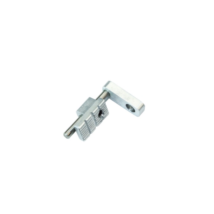 Tragaci sport reglabil pentru pistol Hammerli 280, aluminiu, argintiu