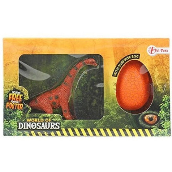 Фигурки на динозаври World of Dinosaurs с яйце изненада - 10 см