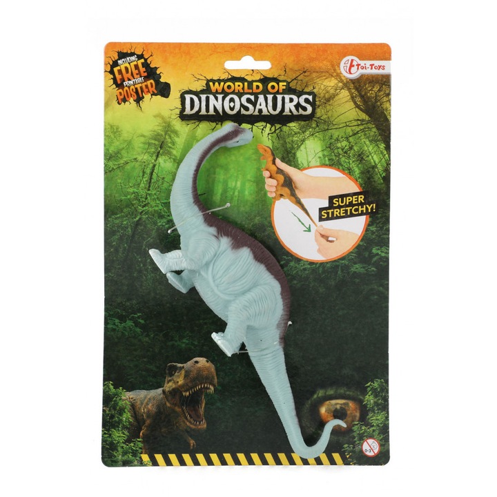 Фигура на динозавър World of Dinosaurs, Брахиозавър