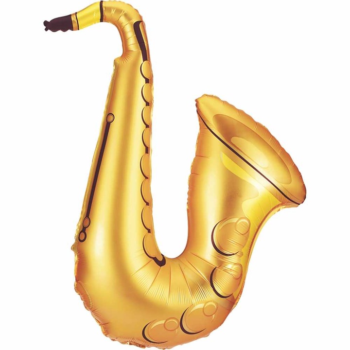 Balon Folie Figurina Saxofon, 94 cm, 15459-P