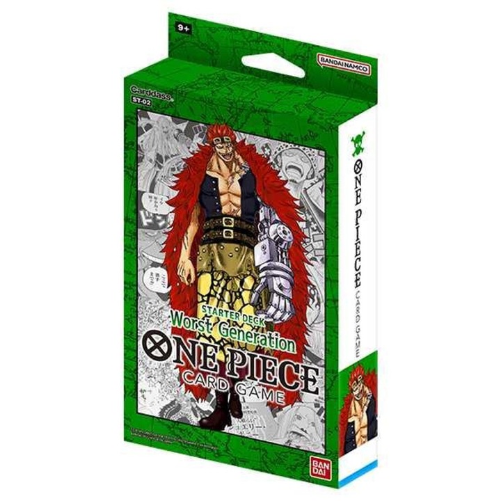 Joc de Carti One Piece Card Game Worst Generation Starter Deck ST02