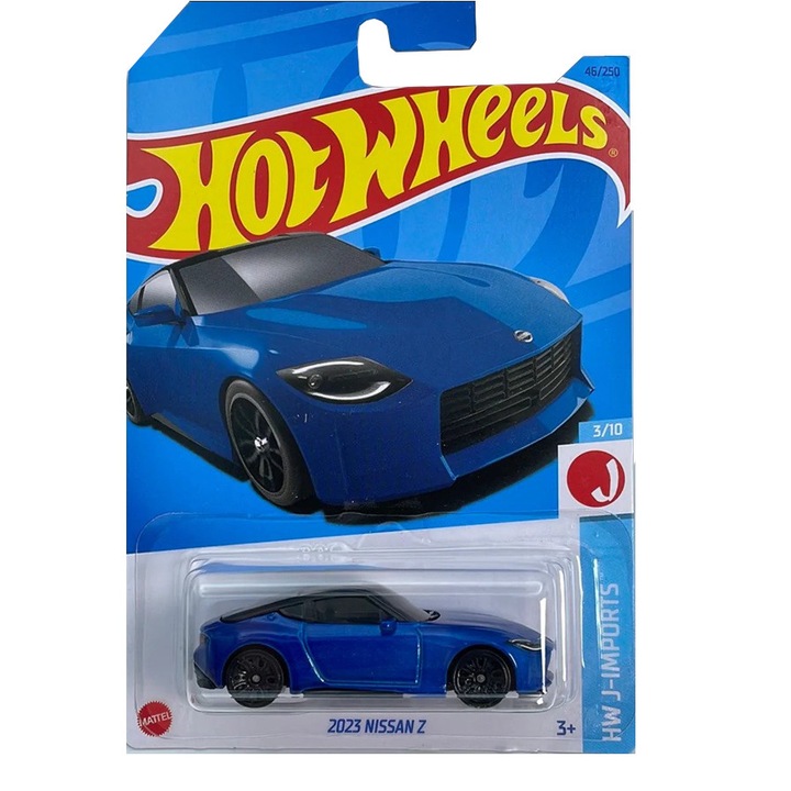 Masinuta metalica Hot Wheels, 2023 Nissan Z, 1:64, Albastru