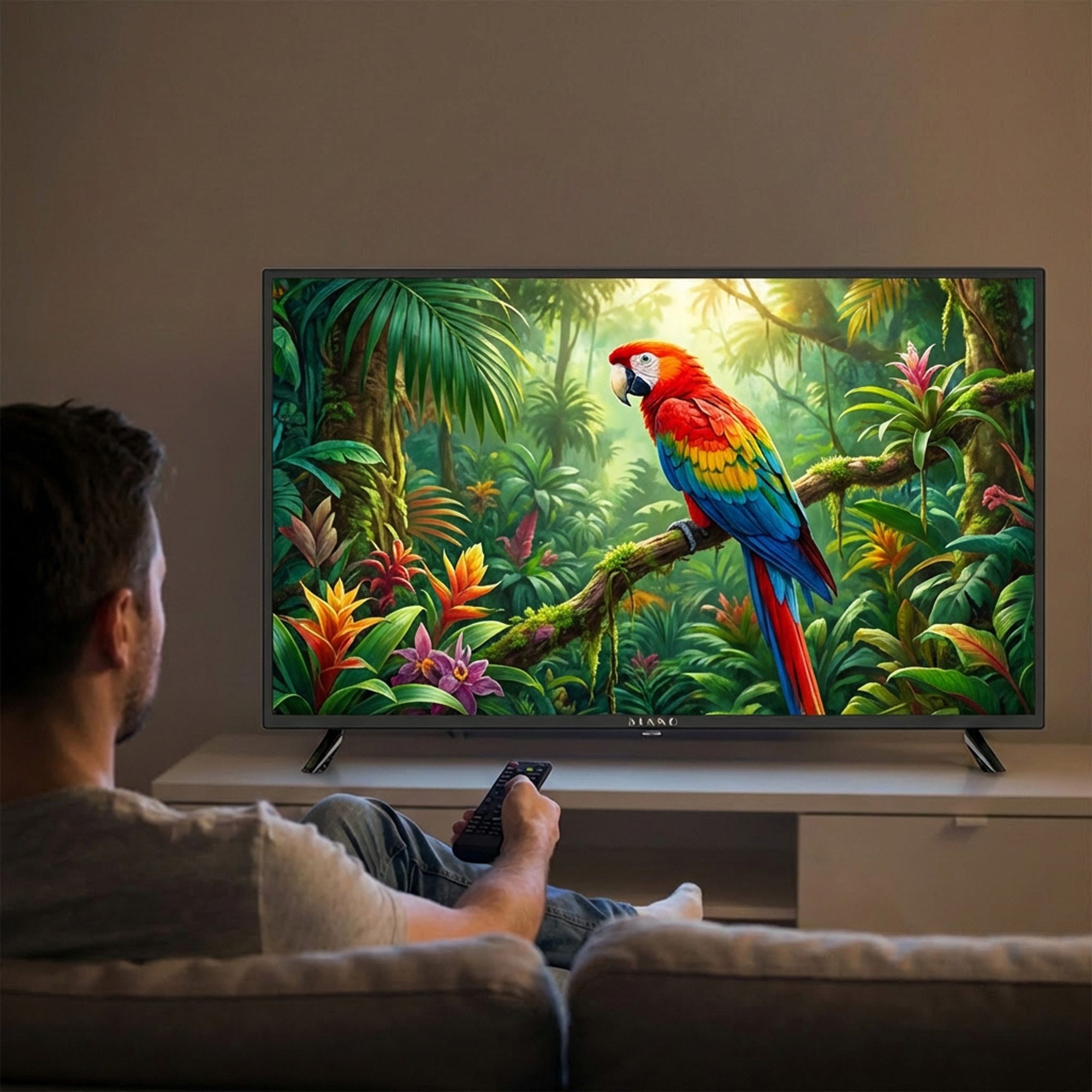 Televizor Kiano Smart 40" DLED FHD 1920x1080 Mpx | 100cm | Smart TV ANDROID 9.0, WiFi, Dolby Audio, Dolby Digital Plus, 3xHDMI | CLASA G