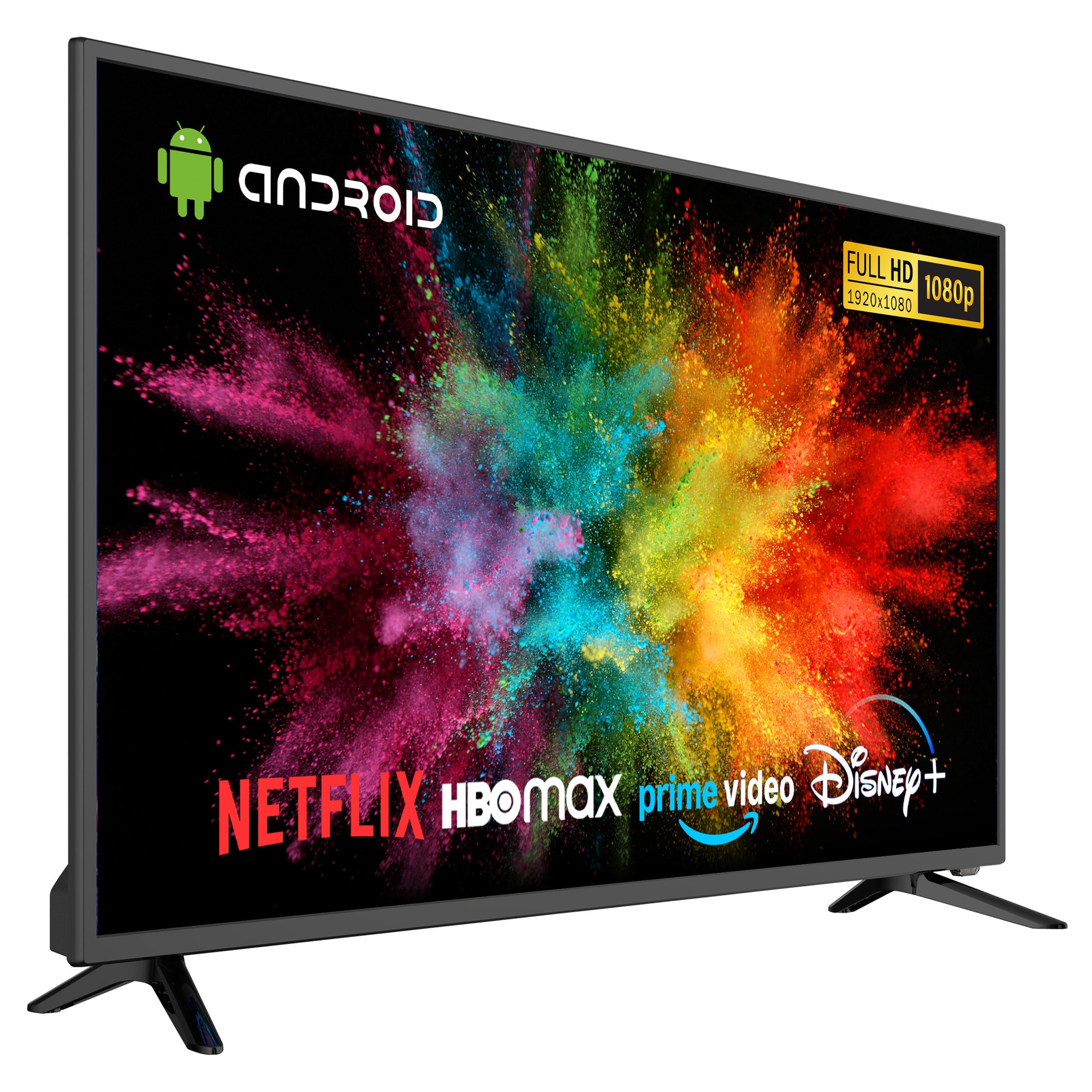 Televizor Kiano Smart 40" DLED FHD 1920x1080 Mpx | 100cm | Smart TV ANDROID 9.0, WiFi, Dolby Audio, Dolby Digital Plus, 3xHDMI | CLASA G