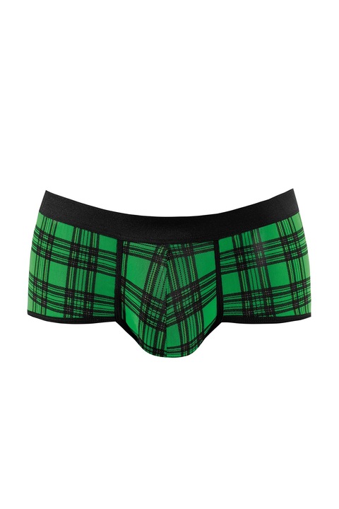 Chiloti jockstrap barbati, Anais, Poliamida, Verde/Negru, L