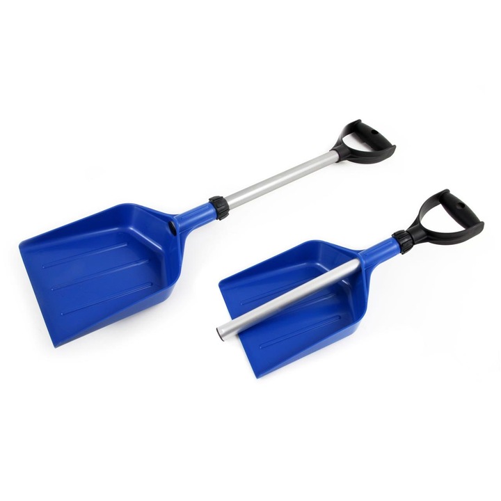Lopata rabatabila pentru curatare auto ax din aluminiu, pliabila, sistem de asamblare rapida EXTRA-CLICK