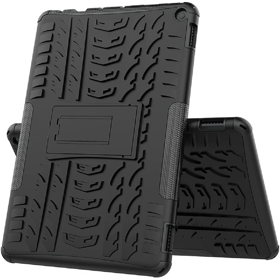 Husa Sigloo, pentru tableta Xiaomi Mi Pad 5, Mi Pad 5 Pro, Rugged Tire Protective Armor PC+TPU case, Black