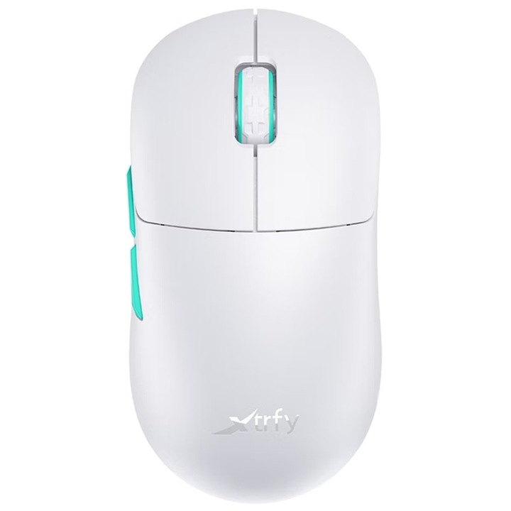 Безжична мишка за гейминг Xtrfy M8 Бяла, Ultralight 55g, Бяла