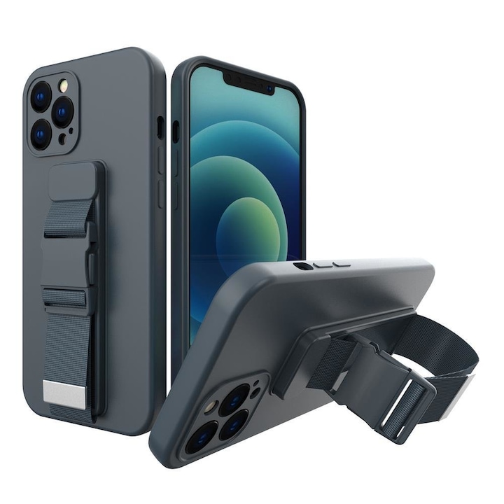 Силиконов кейс, За Samsung Galaxy A73 Navy Blue