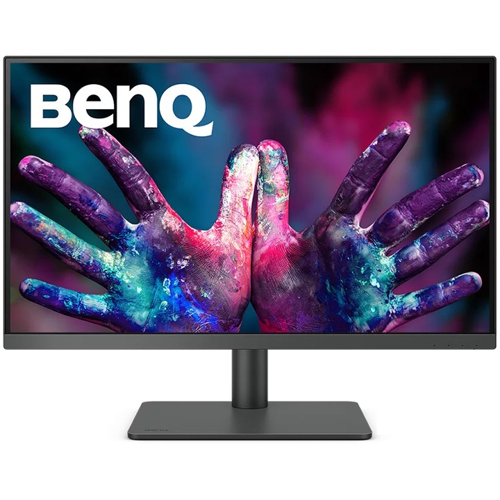 Монитор LED IPS BenQ 27", 4K, FreeSync, Vesa, HDR10, Черен