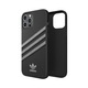 Кейс за Iphone 12 Pro Max, Adidas, Пластмасов, Черен