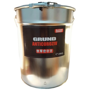 Grund Alchidic Anticoroziv 25 KG, Rosu Oxid Grund Alchidic Anticoroziv 25 KG, Rosu Oxid