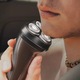 Trimmer de ras barba cu lame rotative Aorlis, Aparat de ras pentru barba, Aparat de ras, Masina de ras, Siguranta, rezistent la apa, curatare usoara, curatare sub jet de apa, waterproof, 3 lame