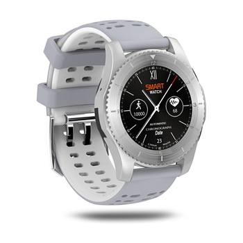 Ceas Smartwatch SPORT TOP GEAR 2019, Cadran din otel, Conectivitate 2G, Display 1.3 Ceas Smartwatch SPORT TOP GEAR 2019, Cadran din otel, Conectivitate 2G, Display 1.3