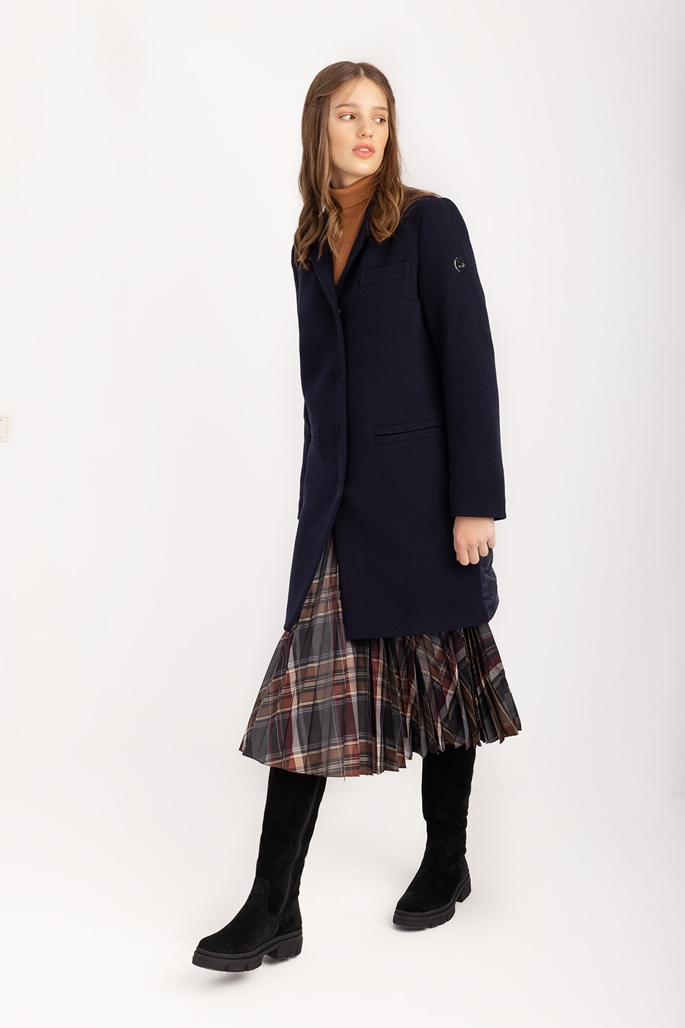 MADZERINI, Palton cu segmente cu umplutura de puf Barbara - eMAG.ro