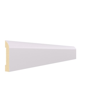 Plinta alba din poliuretan PL8, dimensiune H80xL16mm, lungime 2m Plinta alba din poliuretan PL8, dimensiune H80xL16mm, lungime 2m