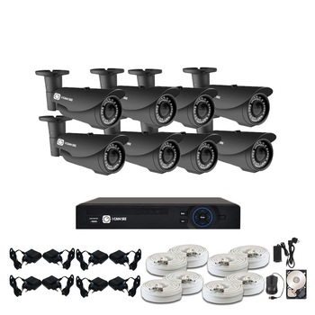 Kit supraveghere ICANSEE Plug and Play ICS-KP210-8MV, cu 8 camere de exterior Full HD, DVR 8 canale Full HD, 1 canal audio Kit supraveghere ICANSEE Plug and Play ICS-KP210-8MV, cu 8 camere de exterior Full HD, DVR 8 canale Full HD, 1 canal audio