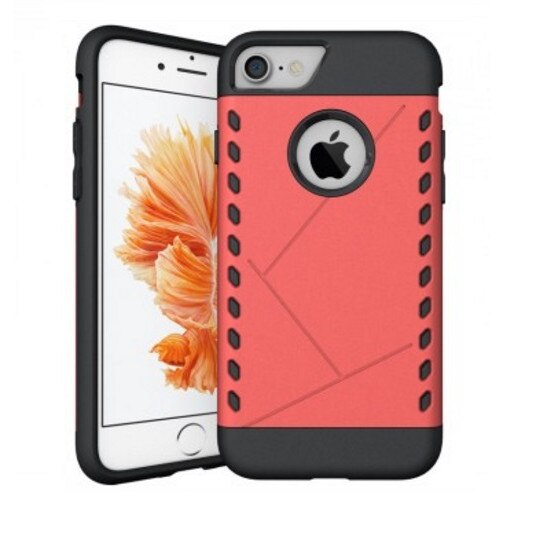 Husa protectie iPhone 7, Cruzerlite Spartan Dual-Layer, roz