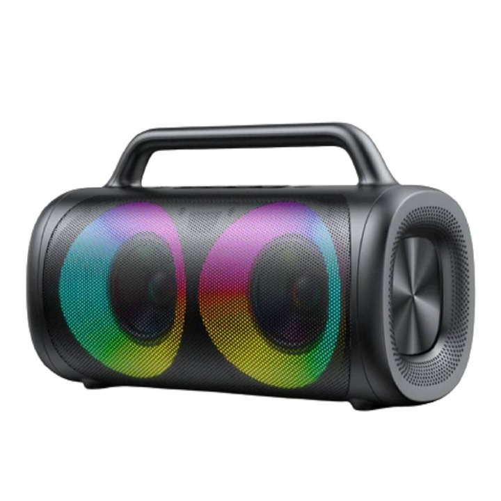 Boxa Fara Fir cu Lumini RGB, 2500mAh, 40W - JoyRoom (JR-MW02) - Black