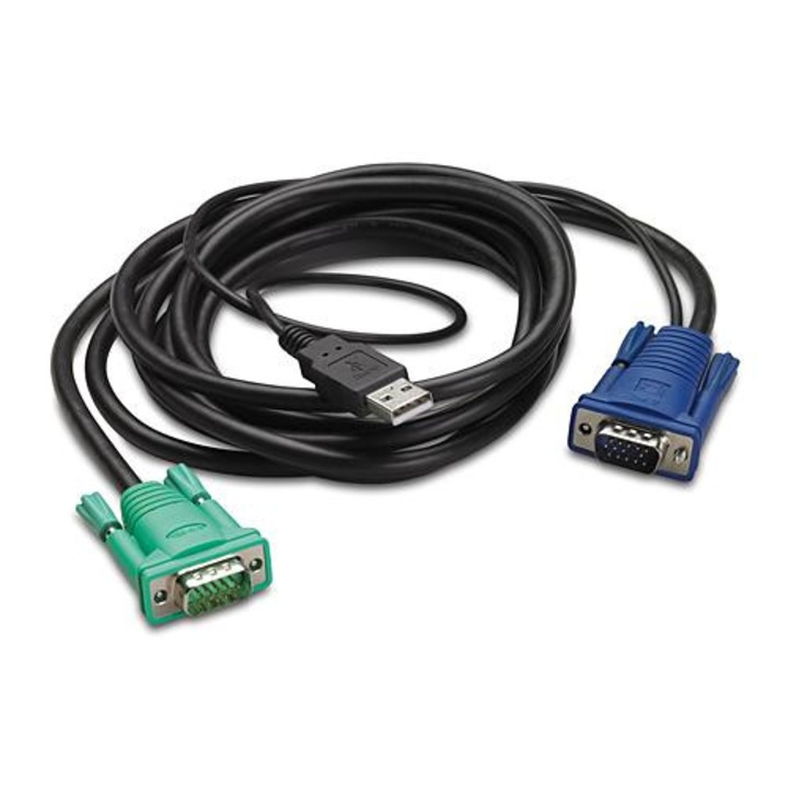 APC USB-kábel 1,8 m KVM kapcsolóhoz LCD-vel - AP5821
