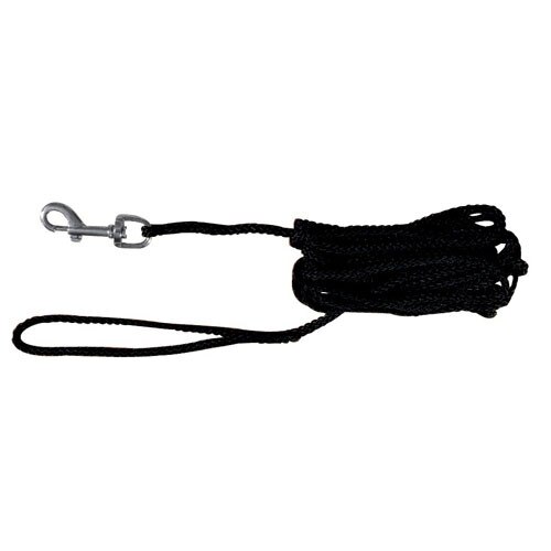 Lesa Trixie Tracking Leash 5 m/5 mm Negru 19751
