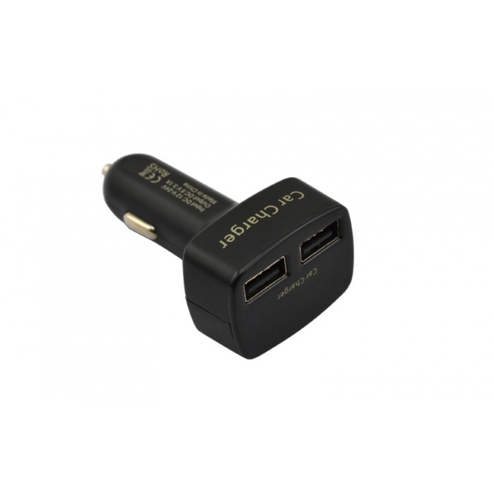 Voltmetru, ampermetru, 2x USB - 4 in 1 cu afisaj rosu