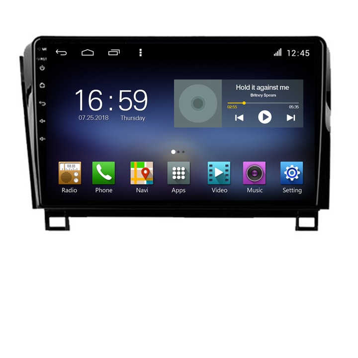 Navigatie dedicata Toyota sequoia intre anii 2008-2017 Android radio gps internet Lenovo Octa Core 4+64 LTE Kit-sequoia+EDT-E610