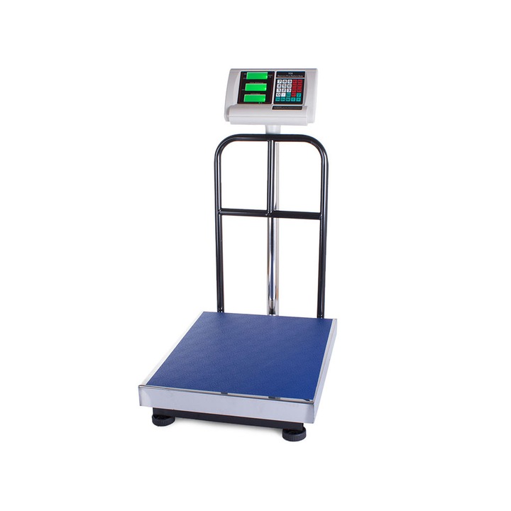 Cantar electronic, LCD, 300kg, 50x40cm, Multicolor