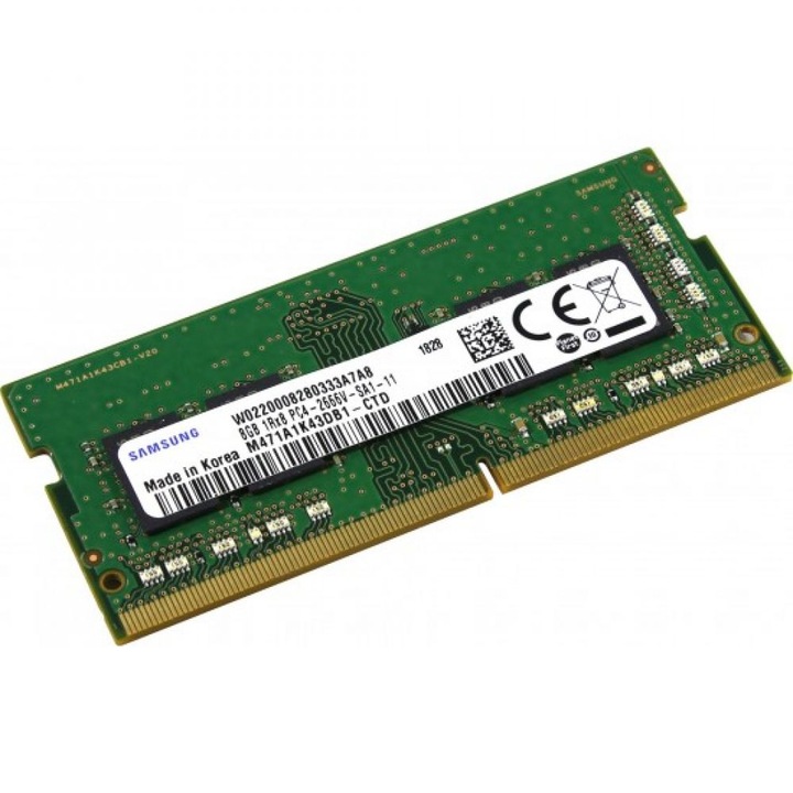Memorie Samsung 8 GB DDR4 2666V SO-DIMM, bulk