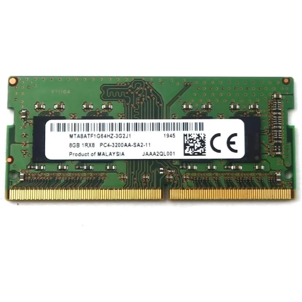 Memorie SODIMM Laptop Micron DDR4, 8GB, 3200 MHz, 1.2V - eMAG.ro