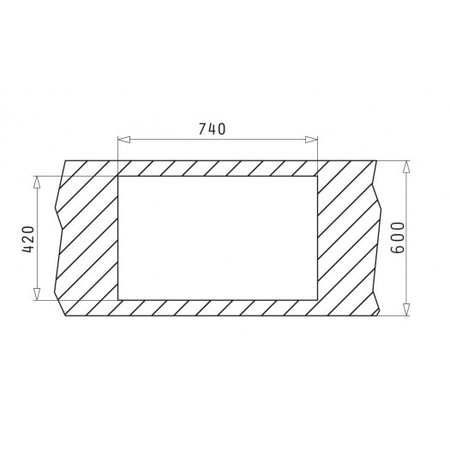 Pachet Pyramis chiuveta SPARTA si baterie MINUET, 1 cuva 1 picurator, 760x440mm, adancime 170mm, reversibila, montare pe blat, finisaj granit negru