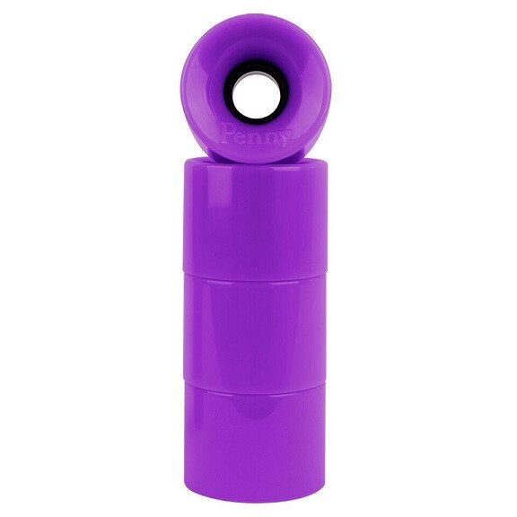 Roti Penny solid purple 59mm 4 buc